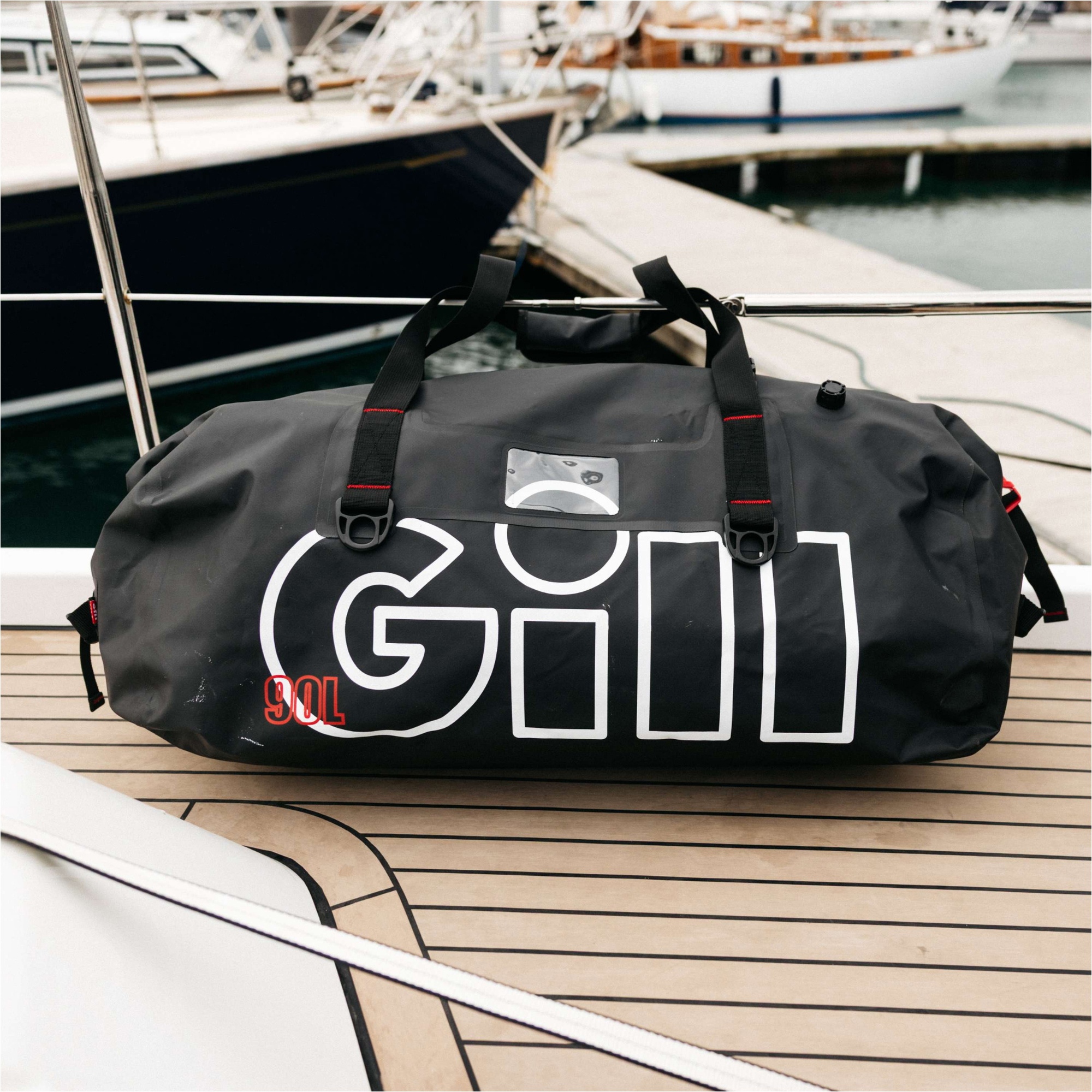 2026 Gill Voyager Duffel Dry Bag 90L L113 - Black